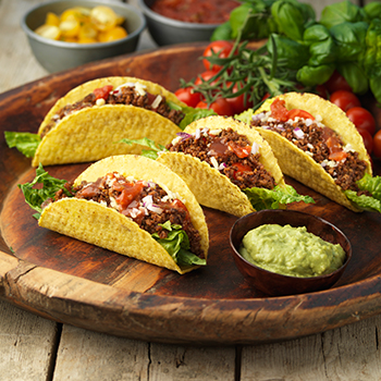 Tacos mit Picadillofullung