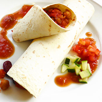 Vegetarische Burritos